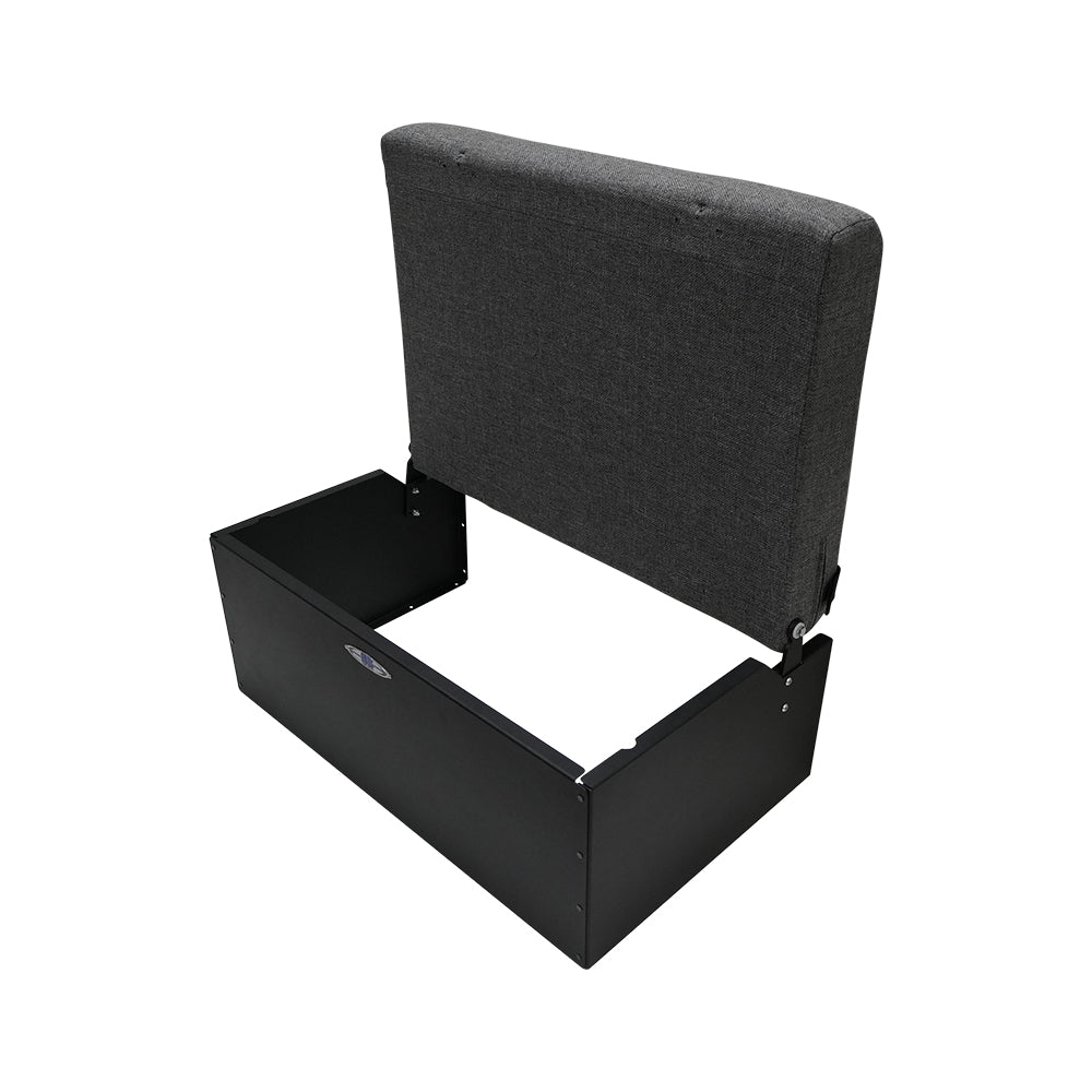 34" Folding Bench Seat - Retro Graphite Tweed