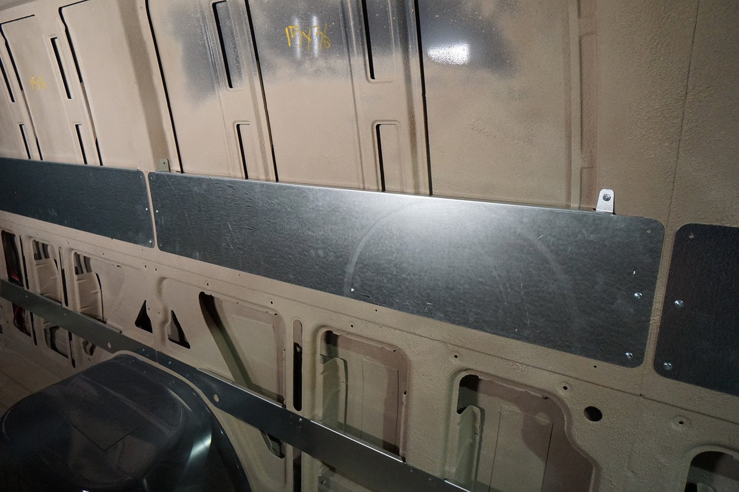 07+ Sprinter Van 170 EXT - 36" - 38" High Panel Bed Wall Brace Kit