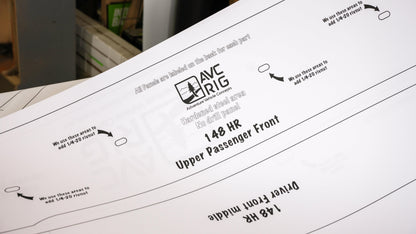 Transit Paper Patterns: Rear Doors and Slider Door