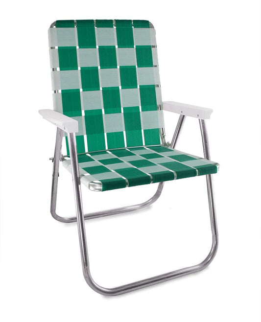 Green & White Classic Chair