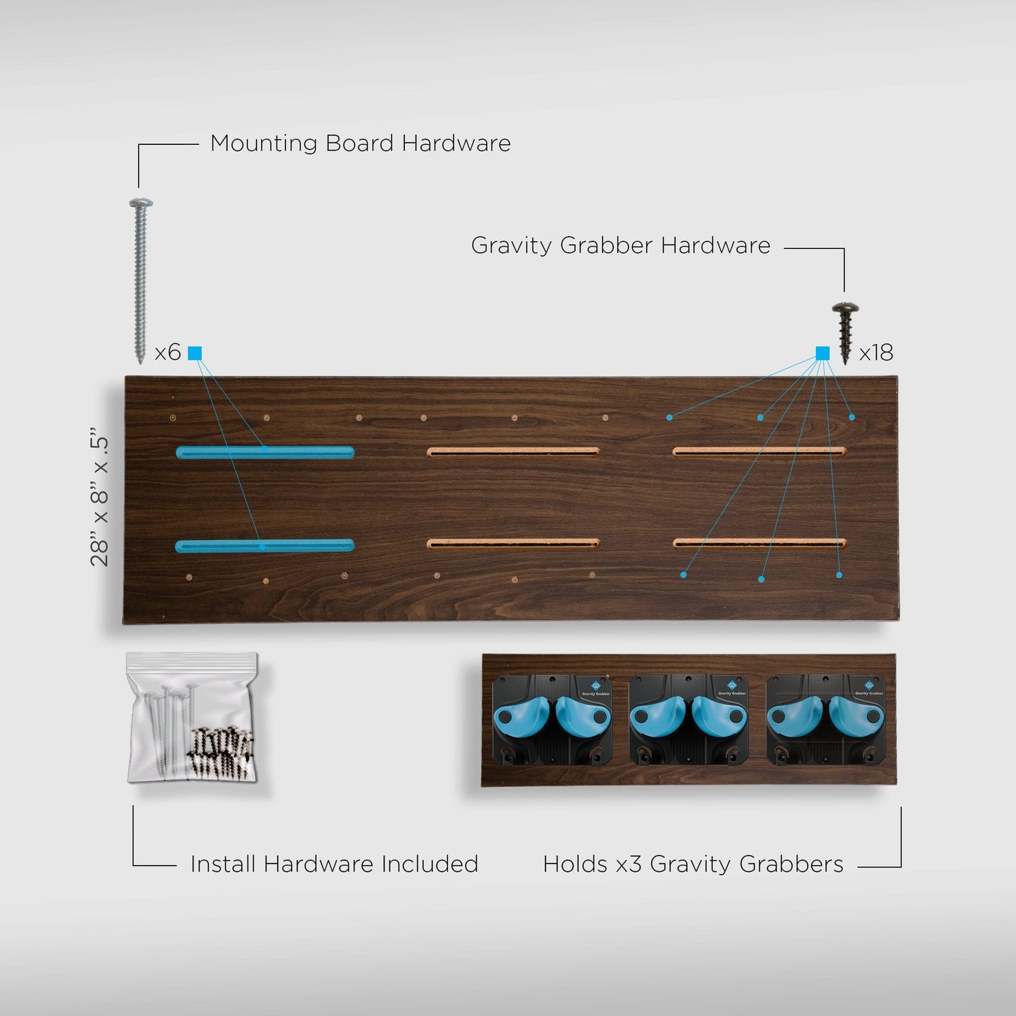 White Bundle Maple Board
