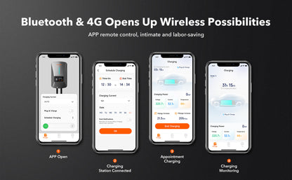 WOLFBOX Level 2 EV Charger with WiFi and Bluetooth
