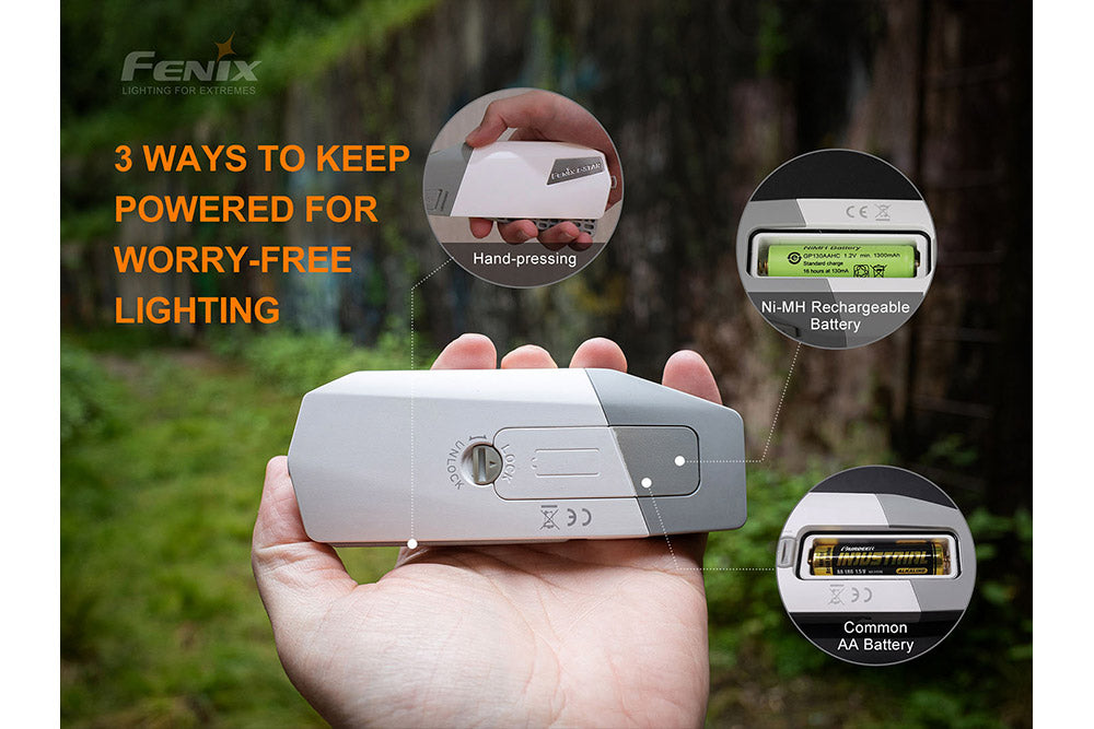 Fenix E-Star - Portable Self-powered Emergency LED Flashlight