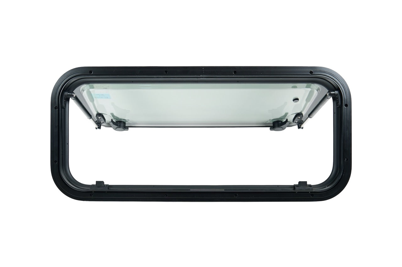 Glass & Acrylic Dual Pane Camper Window 700mm X 300mm