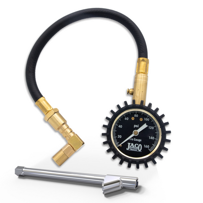 EliteProPlus™ Tire Pressure Gauge with Dually Air Chuck - 160 PSI