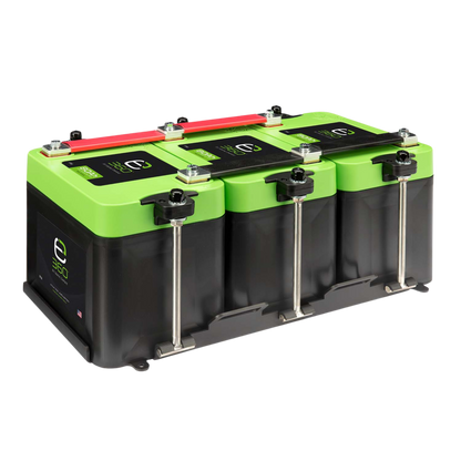 Triple Mounting Kit for Group 24 Batteries