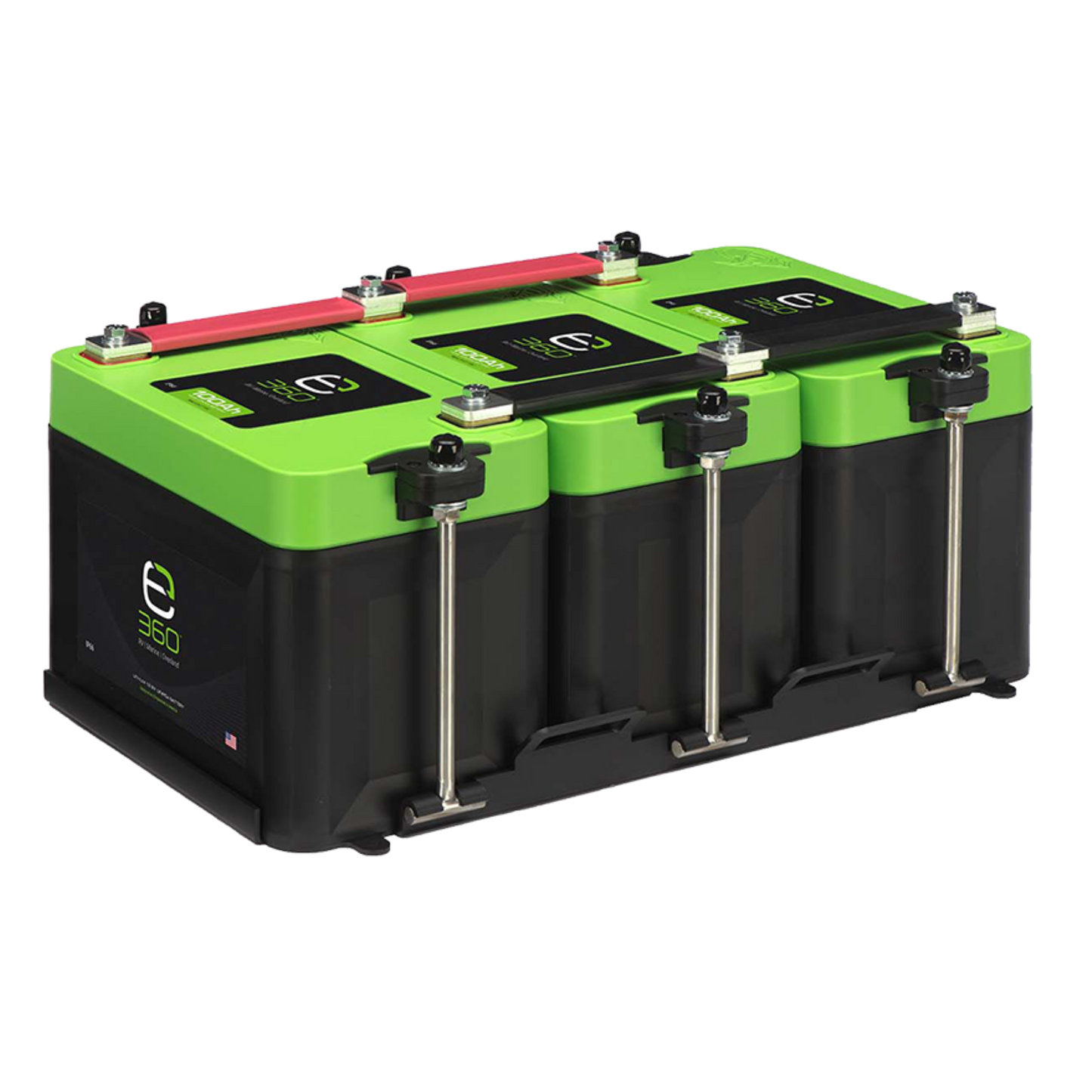 Triple Mounting Kit for Group 27 Batteries