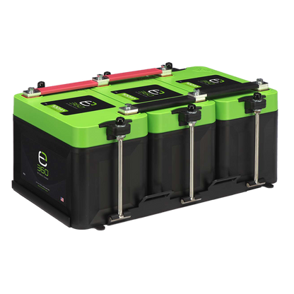 Triple Mounting Kit for Group 27 Batteries