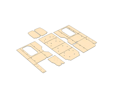 Transit 148 EXT Wood Wall Kit