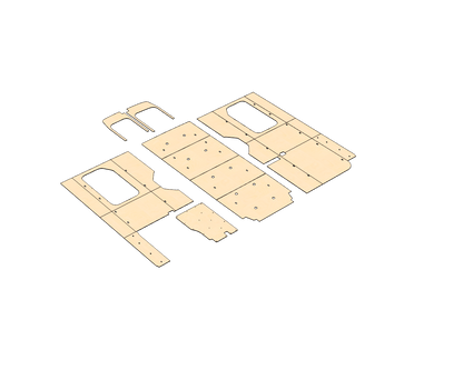 Transit 148 EXT Wood Wall Kit