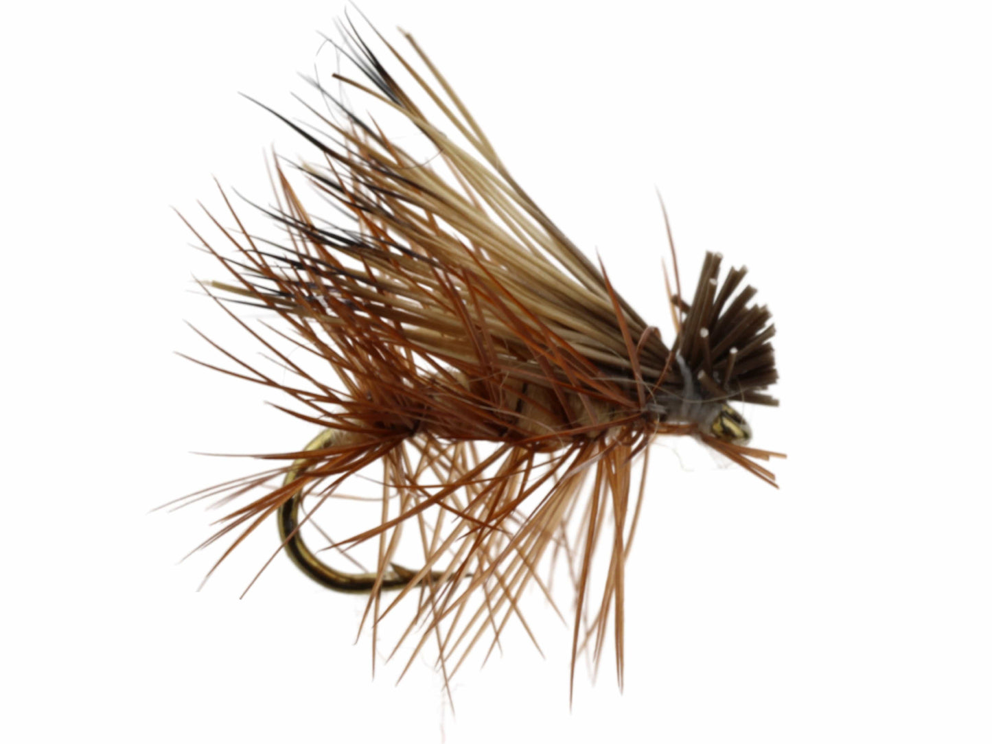 Tan Elk Caddis, Size 14 | Qty. 6 | Wild Water Fly Fishing