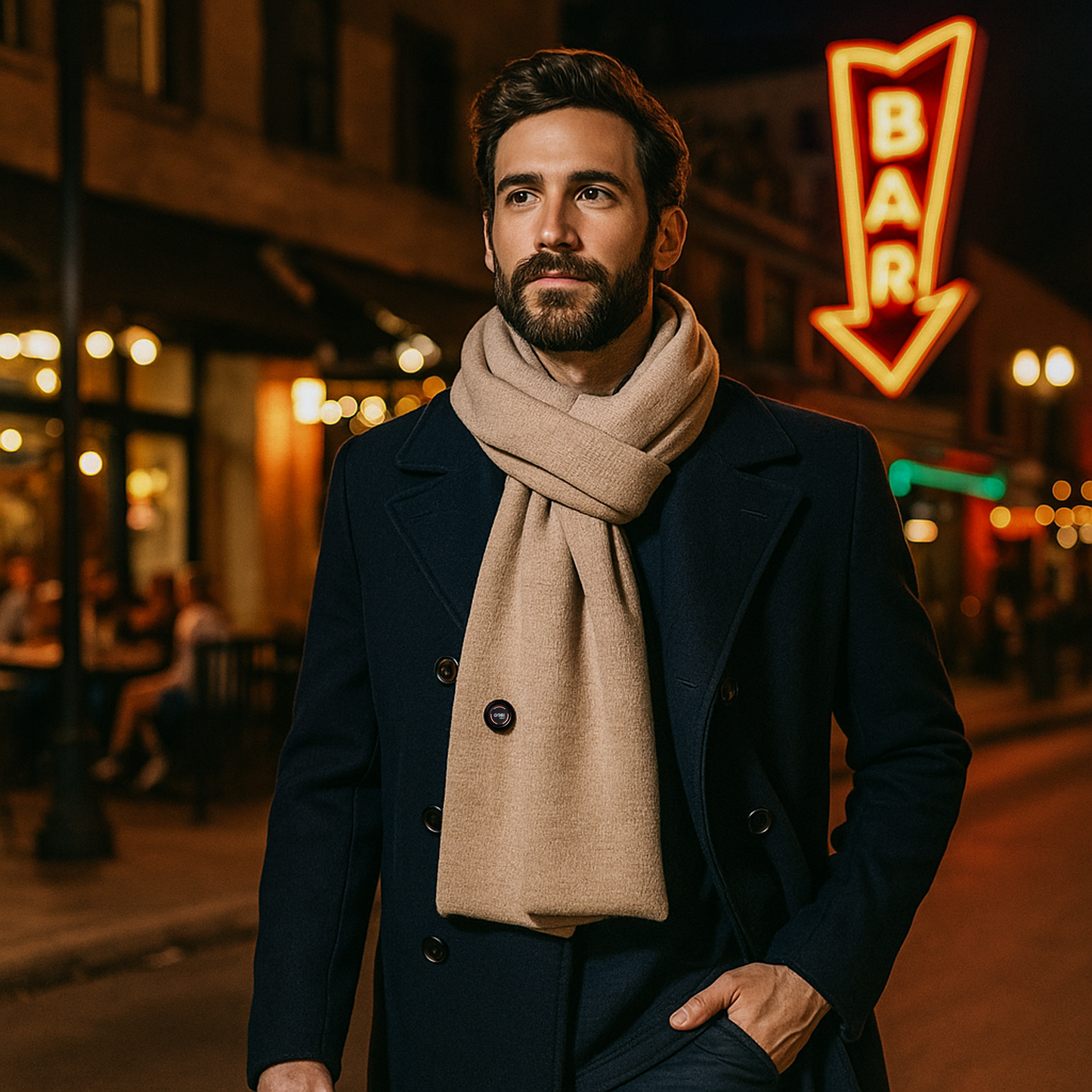 Enso Heated Scarf – Fashion Meets Function (Preorder will ship on or after Jan 5)