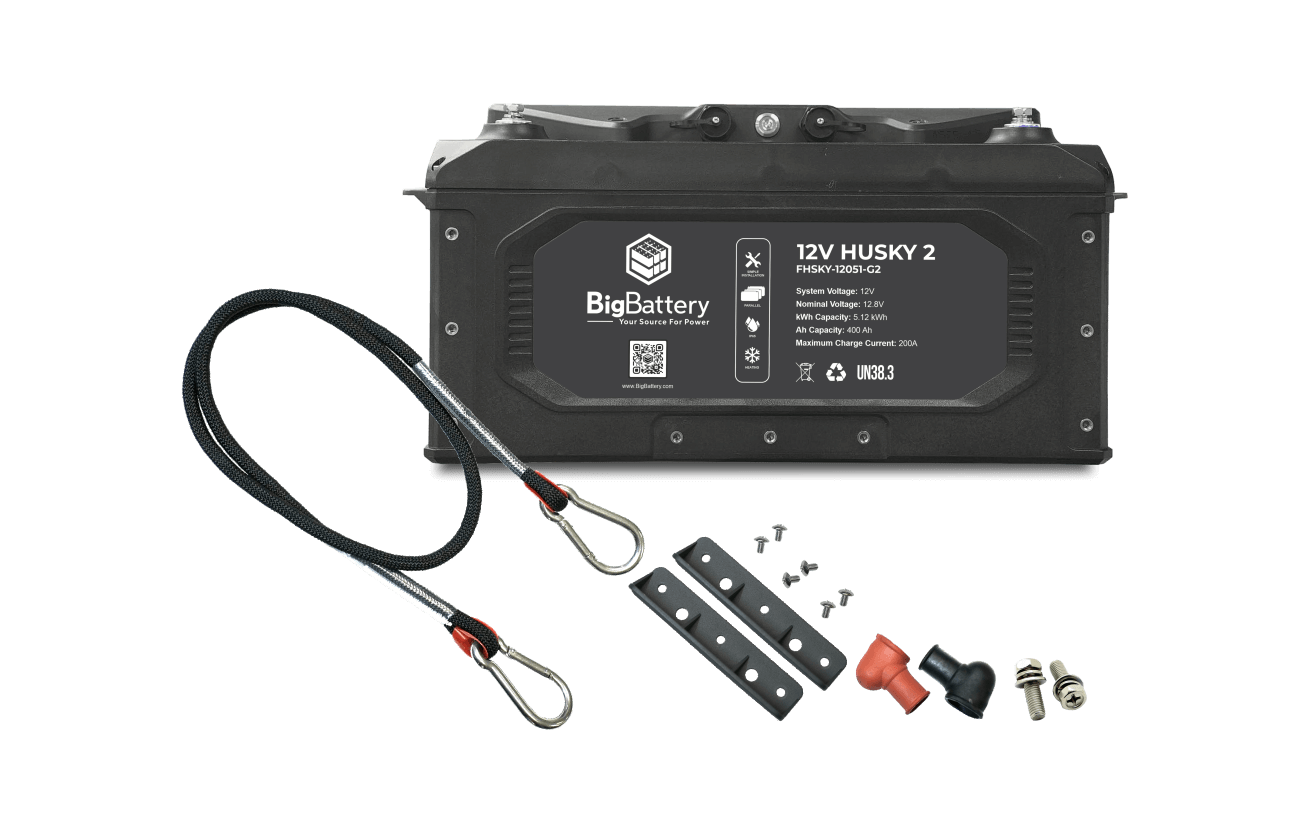 BigBattery 400Ah 12V Husky 2 - LiFePO4