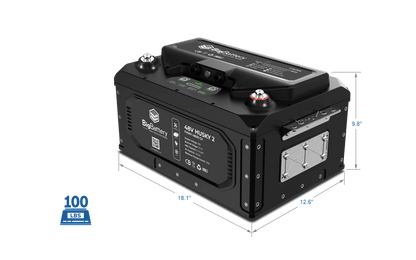 BigBattery 100Ah 48V Husky 2 - LiFePO4