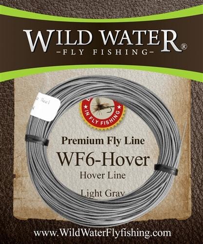 6wt Fly Line, Weight Forward | Hover Line | Gray | Wild Water Fly Fishing