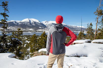 Men's CAMP Half-Zip Hooded Pullover