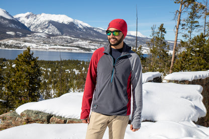 Men's CAMP Half-Zip Hooded Pullover