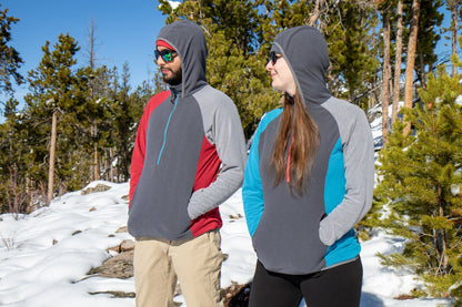 Men's Half-Zip Hooded Pullover