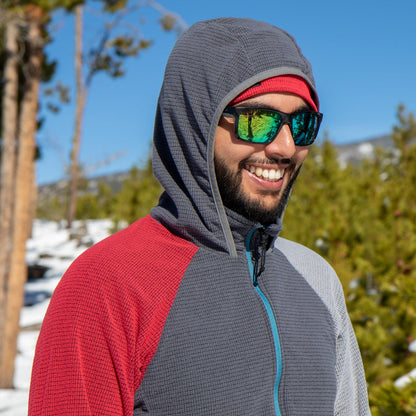 Men's Half-Zip Hooded Pullover 135