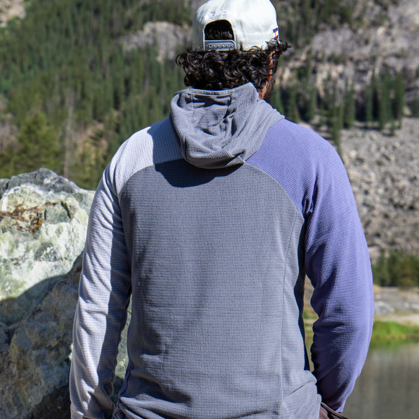 Men's Half-Zip Hooded Pullover Ultralight 115