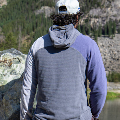 Men's Half-Zip Hooded Pullover Ultralight 115