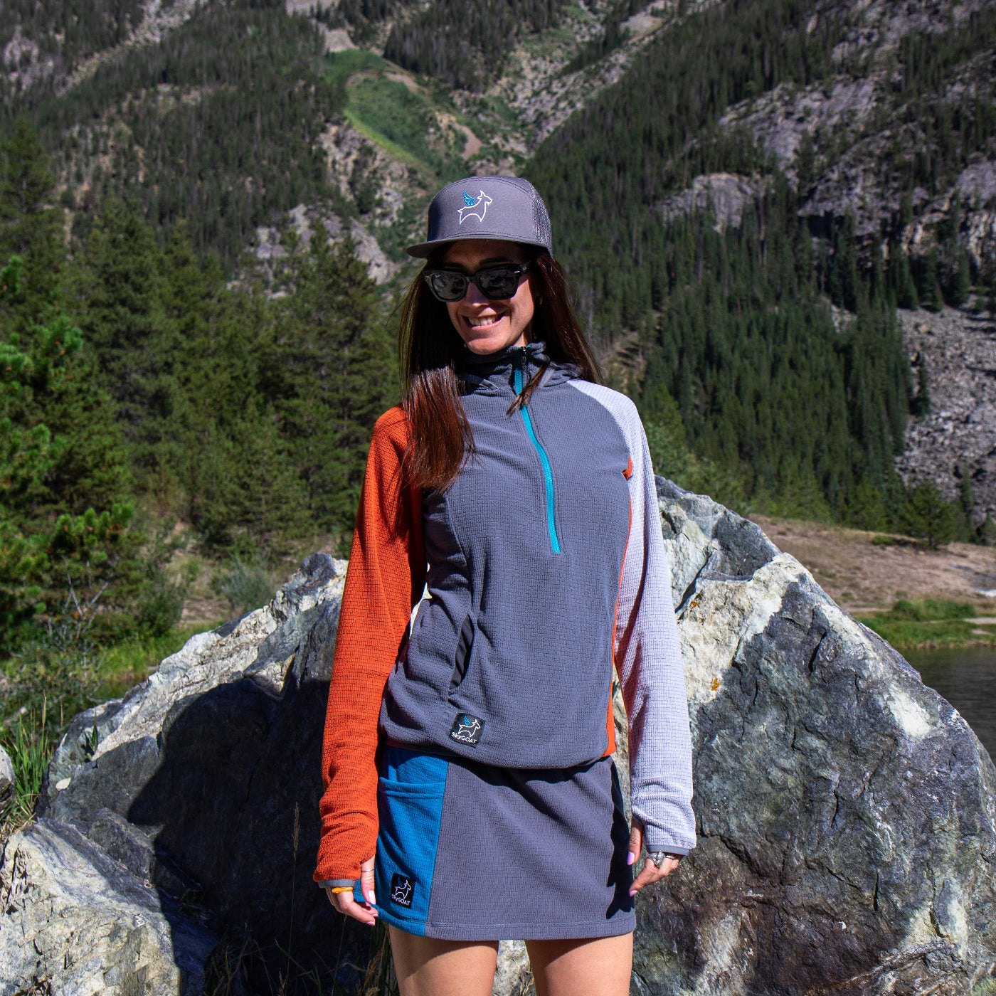 Women's Half-Zip Hooded Pullover Ultralight 115