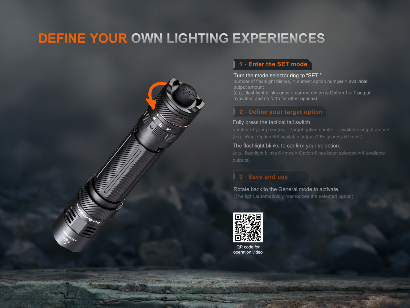 fenix flashlight vs olight Fenix PD45R ACE Flashlight