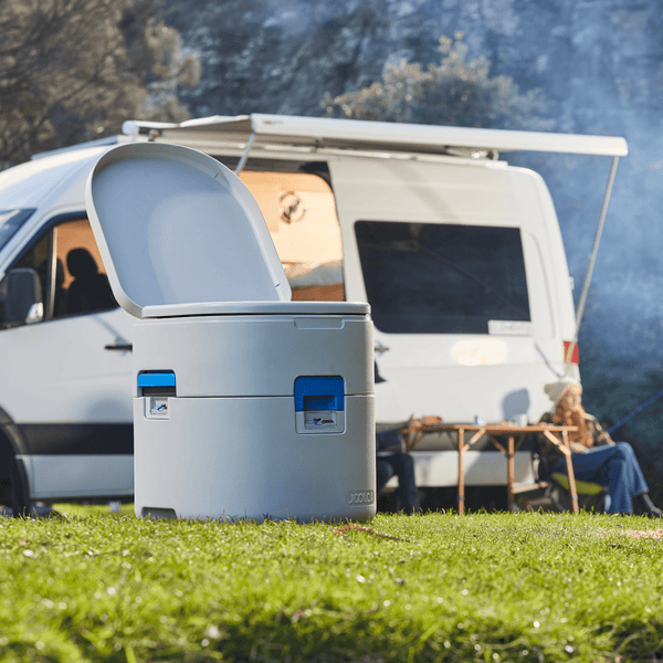 Joolca GottaGo Composting Toilet RackUp+Go