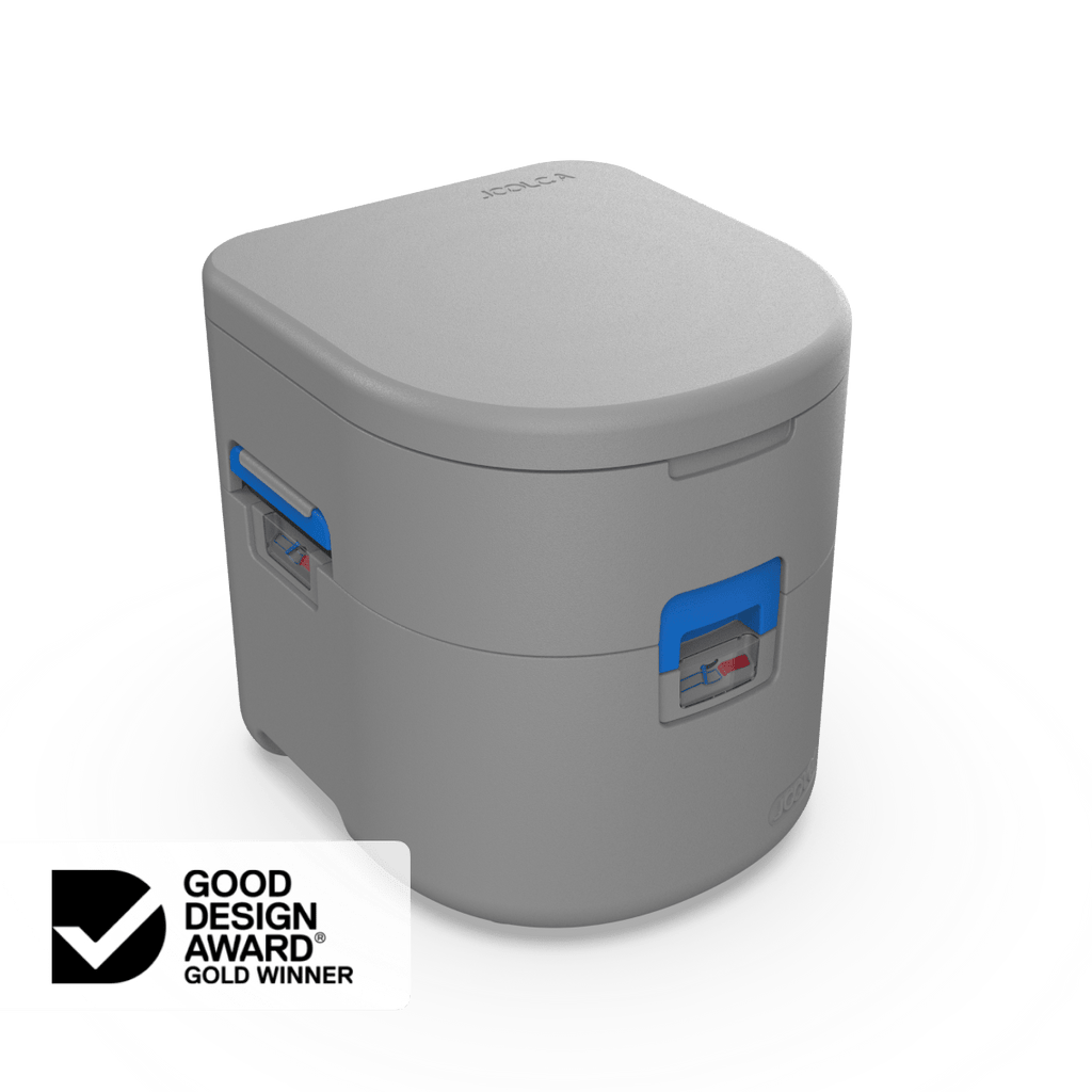 Joolca GottaGo Composting Toilet RackUp+Go