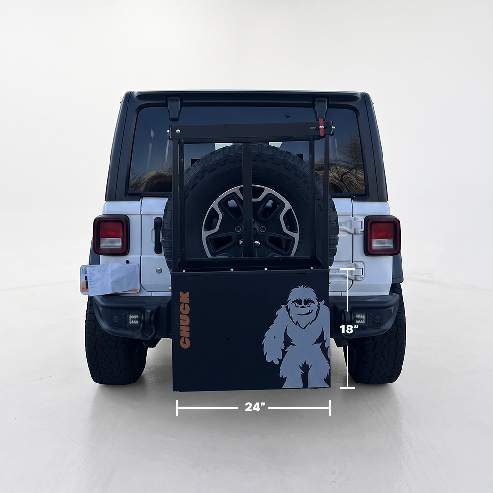 Chuck Bucket Hitch-Mounted Ski & Snowboard Carrier