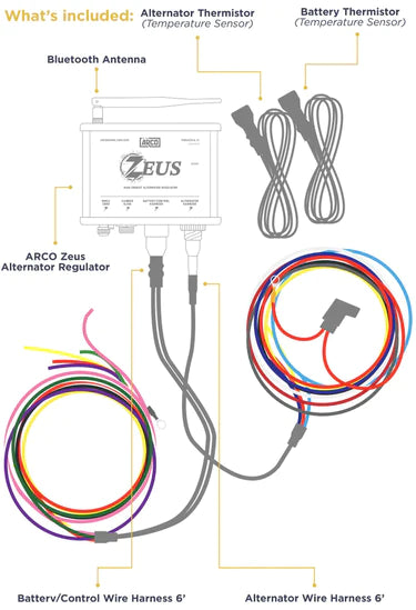 Zeus High-Energy Alternator Regulator by ARCO