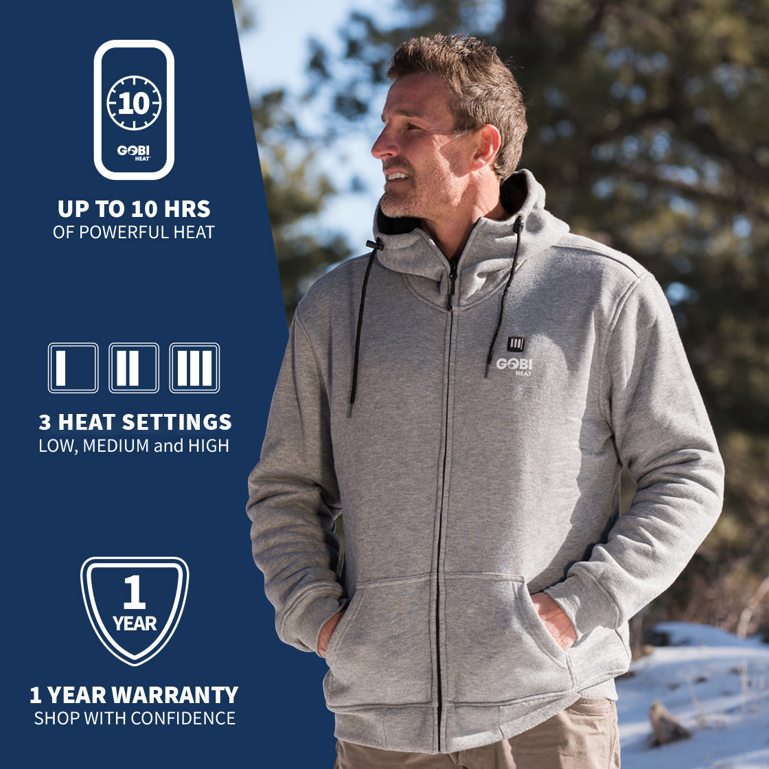 Ridge Men's Heated Hoodie