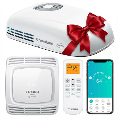 Greenland 13,500 BTU Inverter RV Air Conditioner with Heat Pump