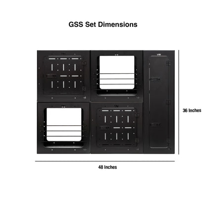 GSS™ Pro - Garage Storage System For The Storyteller Mode with Gear Wall / Seating