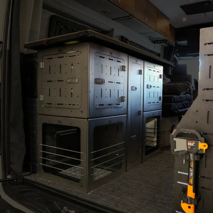 GSS™ Pro - Garage Storage System For The Storyteller Mode with Gear Wall / Seating