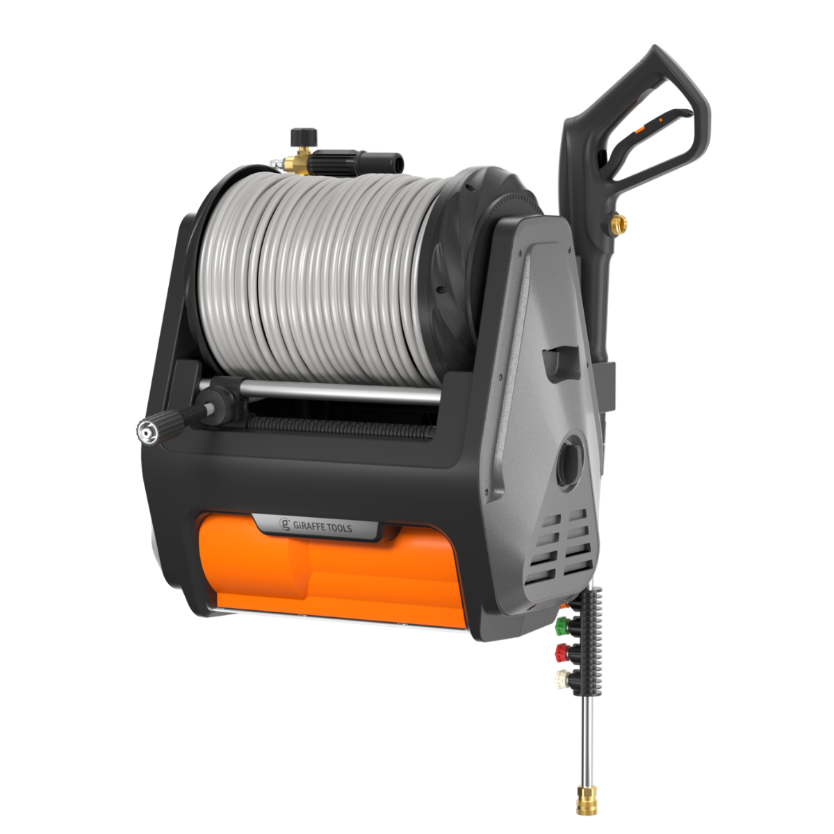 Giraffe Tools Grandfalls Retractable Pressure Washer PRO