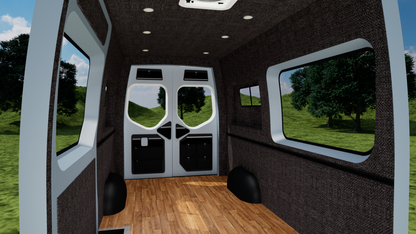 Mercedes Sprinter 144" Low Roof Interior Panel Kit