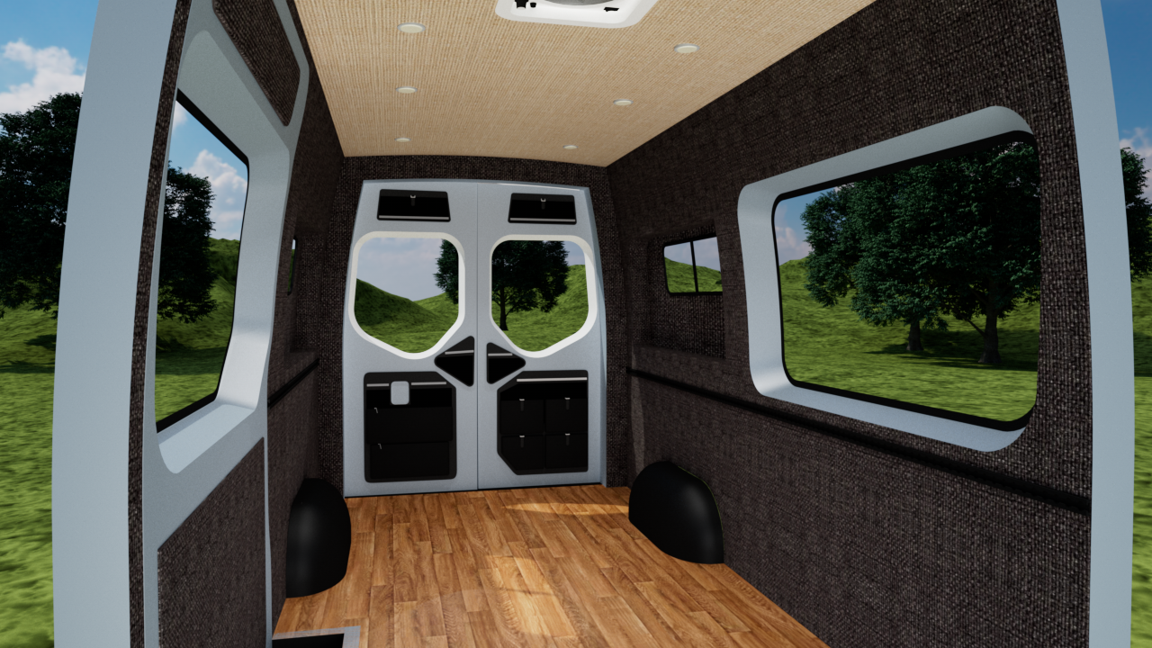 Mercedes Sprinter 170" High Roof Interior Panel Kit