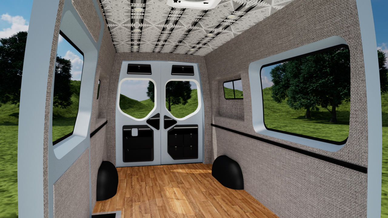 Mercedes Sprinter 144" High Roof Interior Panel Kit