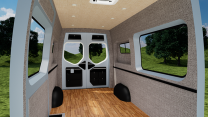 Mercedes Sprinter 144" Low Roof Interior Panel Kit