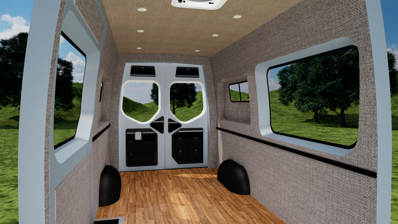 Mercedes Sprinter 170" High Roof Interior Panel Kit