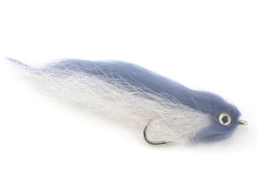 Gray and White EP Fly, size 2/0 | Qty. 2 | Wild Water Fly Fishing