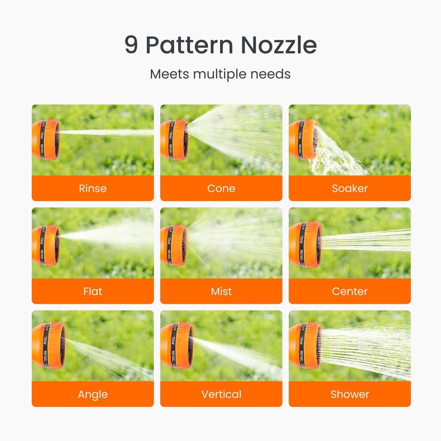 Giraffe Tools Ground-Mounted Retractable Hose Reel-1/2in-82ft