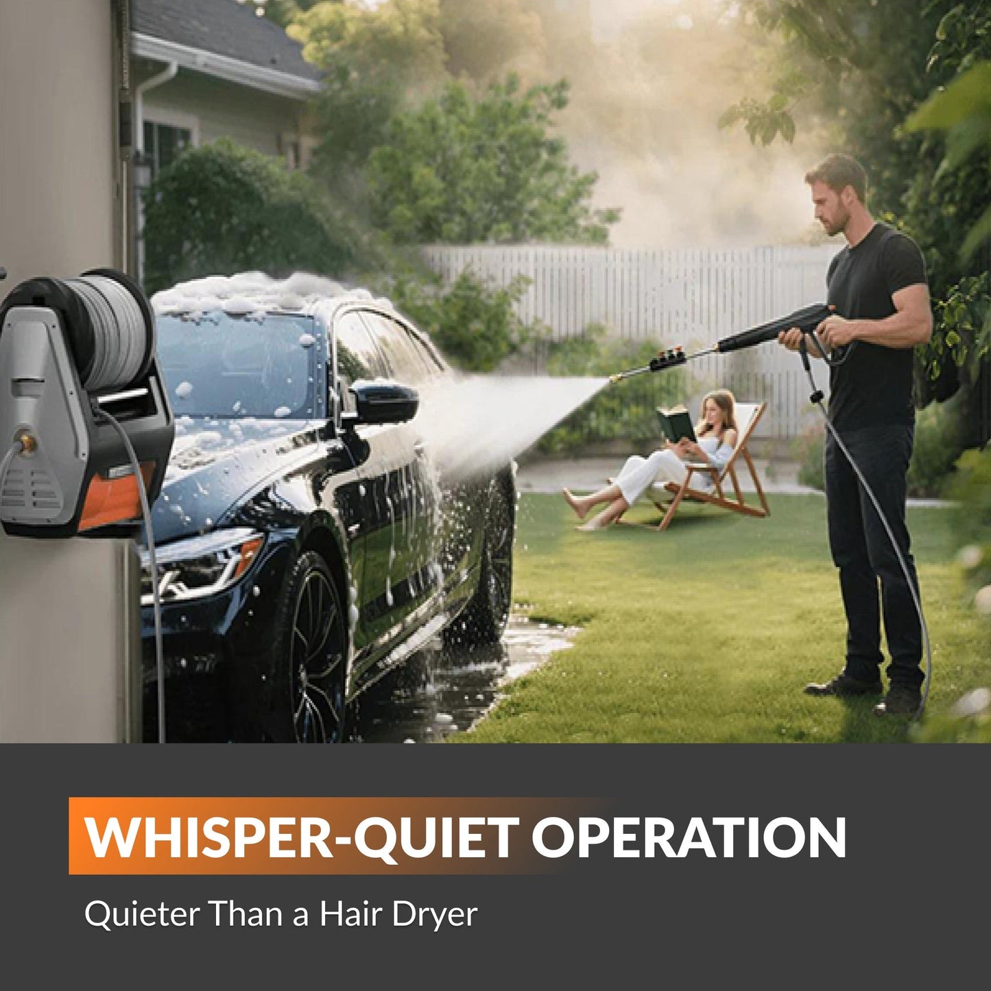 Grandfalls Retractable Pressure Washer Pro