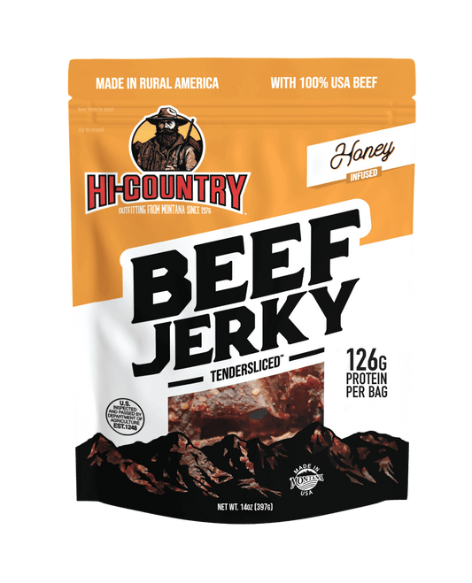 14oz Beef Jerky - Honey Infused