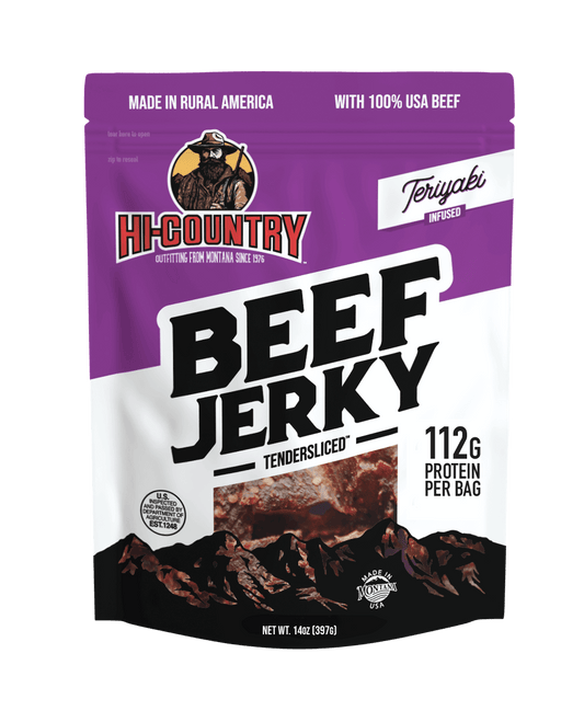 14oz Beef Jerky - Teriyaki Infused