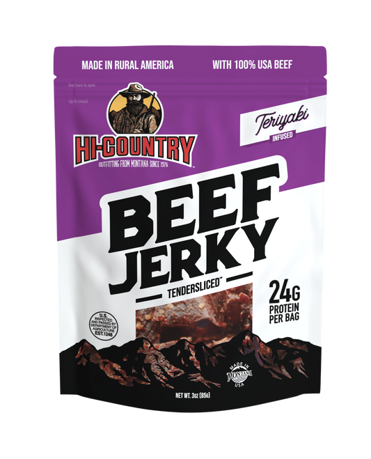 3oz Beef Jerky - Teriyaki Infused