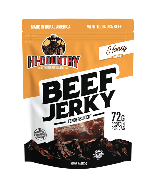 8oz Beef Jerky - Honey Infused