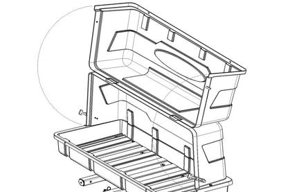 GearDeck Slideout Cargo Carrier - Let's Go Aero - H00604