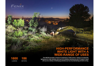 Fenix HM70R Rechargeable LED Headlamp - 1600 Lumens